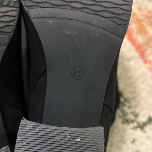 Dream Pairs Black Suede Thigh High Boots. Size 8.5 - Picture 7 of 15